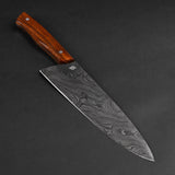 "MEAT LOVERS" - SET OF 3 HANDMADE DAMASCUS STEEL KITCHEN KNIVES by Forseti Steel™