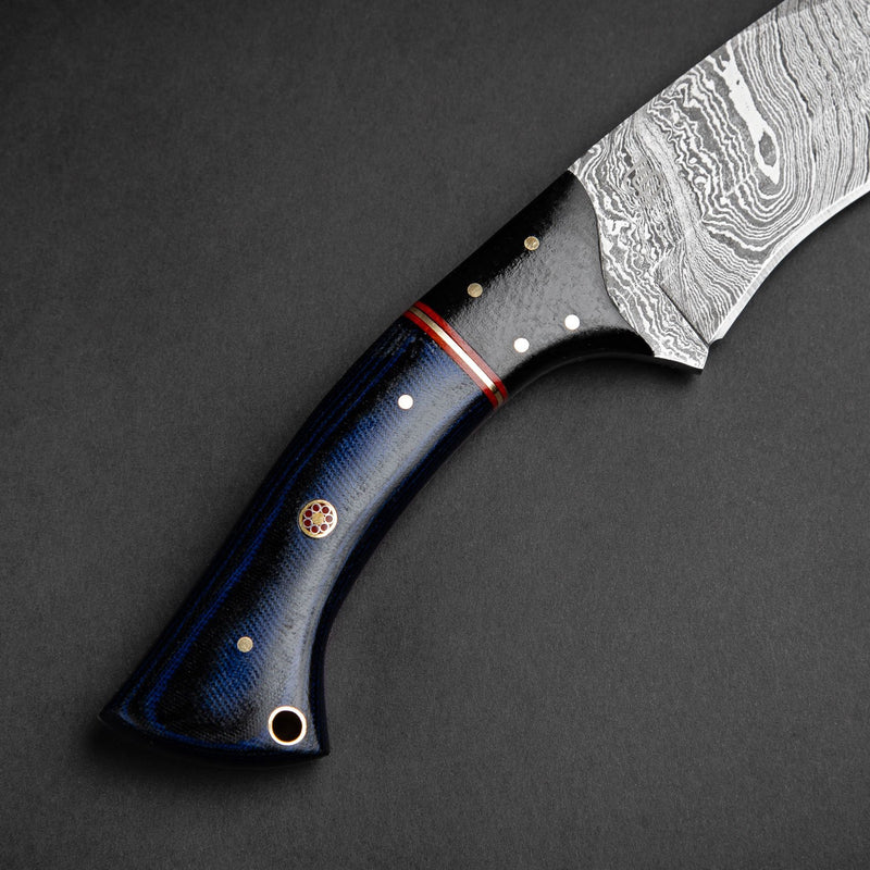 Scythian Handmade Damascus Steel Knife – Forseti Steel