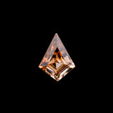 "MAPLE" - KITE CUT BROWN ZIRCON-4