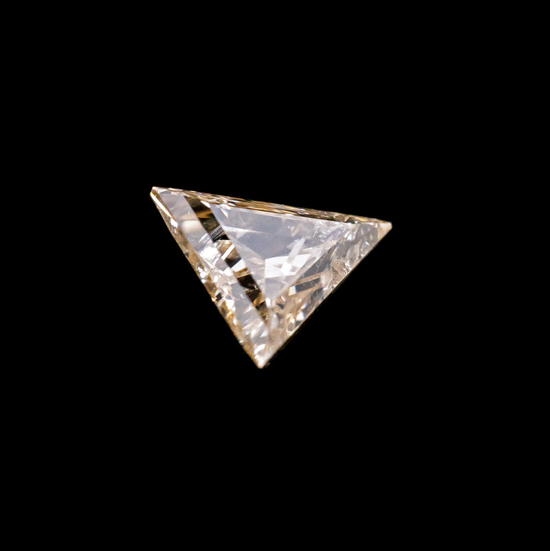 "ODETTA" - TRIANGLE CHAMPAGNE DIAMOND