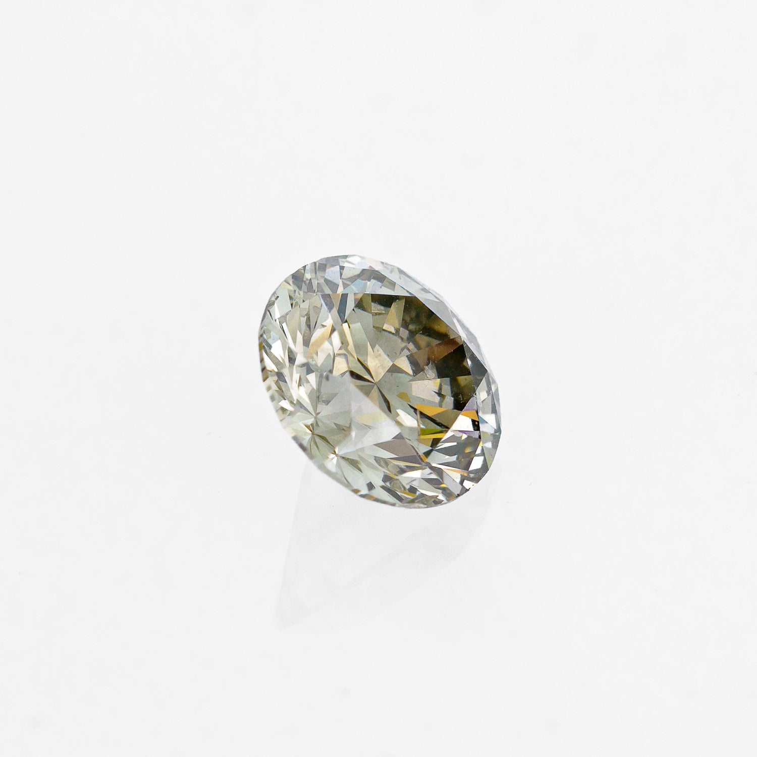 "KRUG" - ROUND BRILLIANT CUT CHAMPAGNE DIAMOND-2