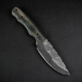 "BOWIE" - DAMASCUS STEEL KNIFE by Forseti Steel™-5