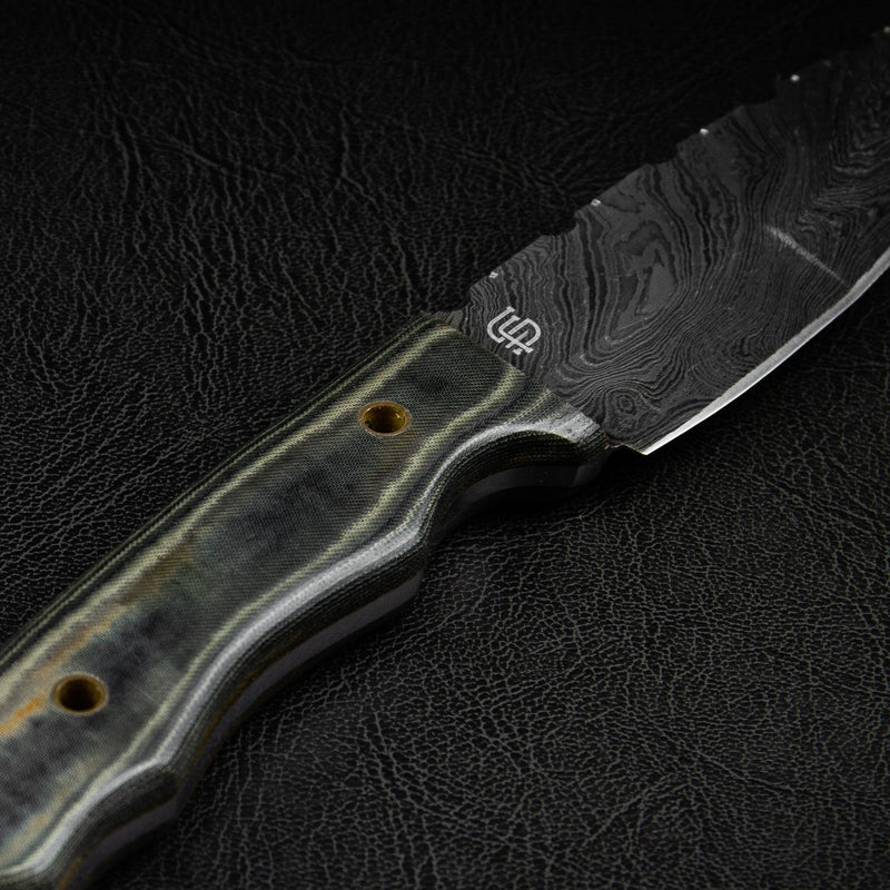 "BOWIE" - DAMASCUS STEEL KNIFE by Forseti Steel™-7