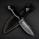 "BECKNELL" - HANDMADE DAMASCUS STEEL HUNTING KNIFE by Forseti Steel™
