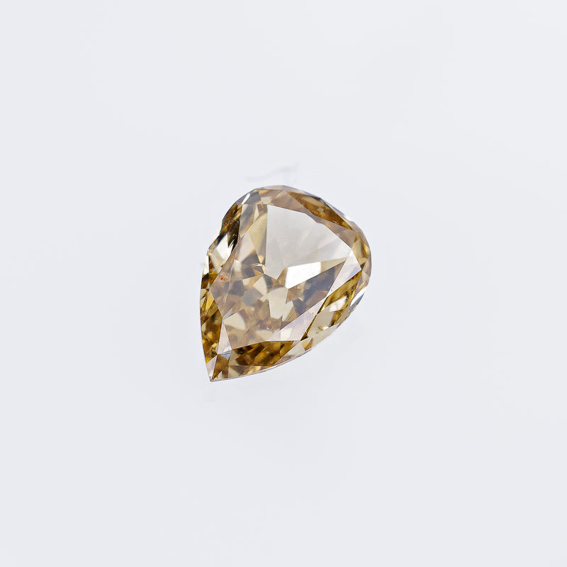 "PETIT MESLIER" - PEAR BRILLIANT CUT CHAMPAGNE DIAMOND