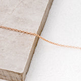 14K GOLD SINGLE DIAMOND BAR NECKLACE-7