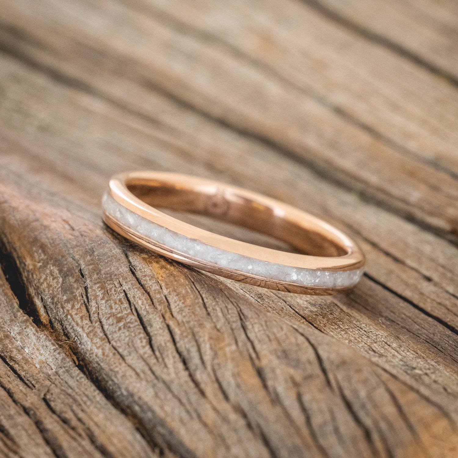 "ETERNA" - DIAMOND DUST STACKING BAND-11