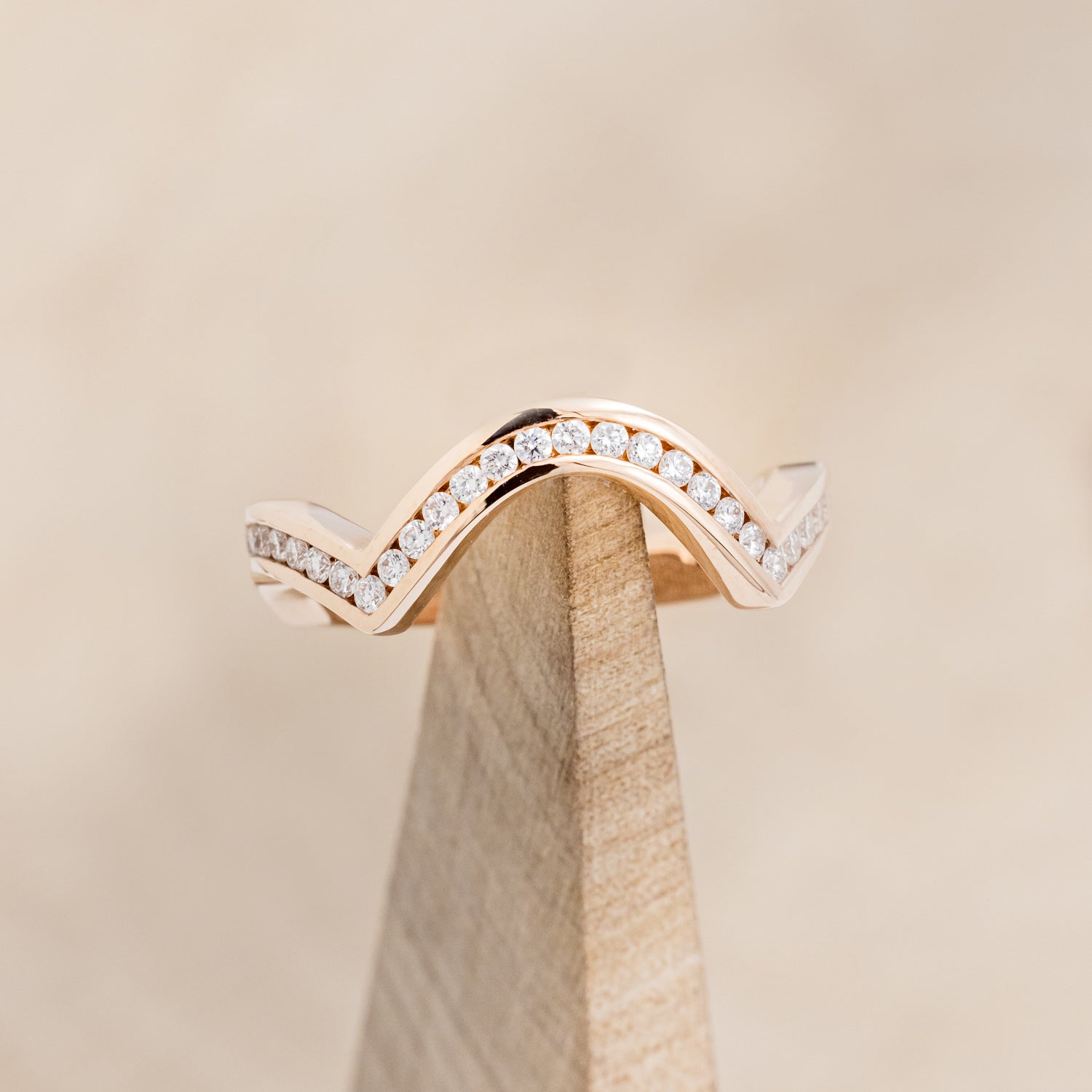 "HELIX" - PRINCESS CUT MOISSANITE ENGAGEMENT RING WITH TURQUOISE INLAYS & DIAMOND TRACER-29