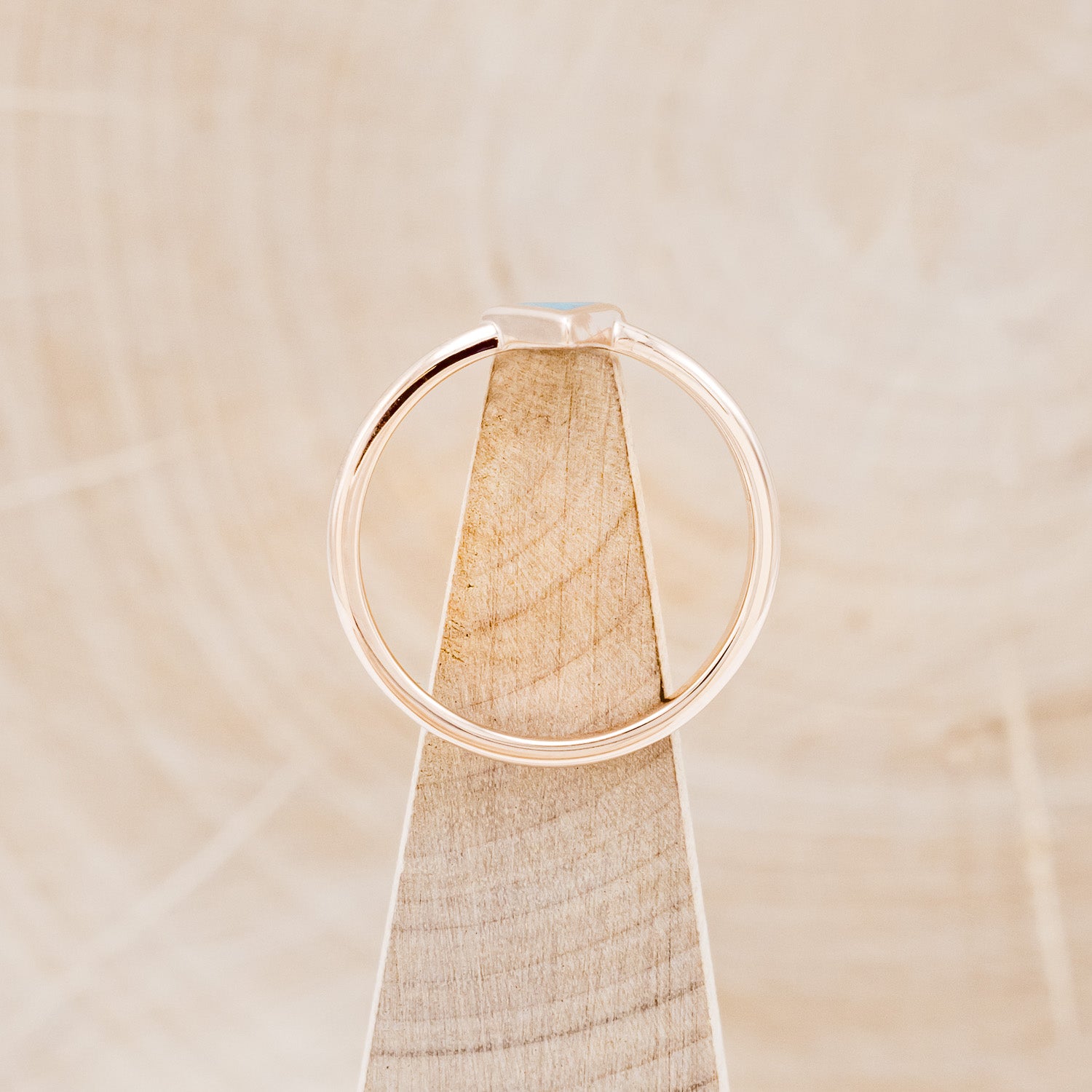 "MERA" - TURQUOISE TRIANGLE STACKING BAND-18