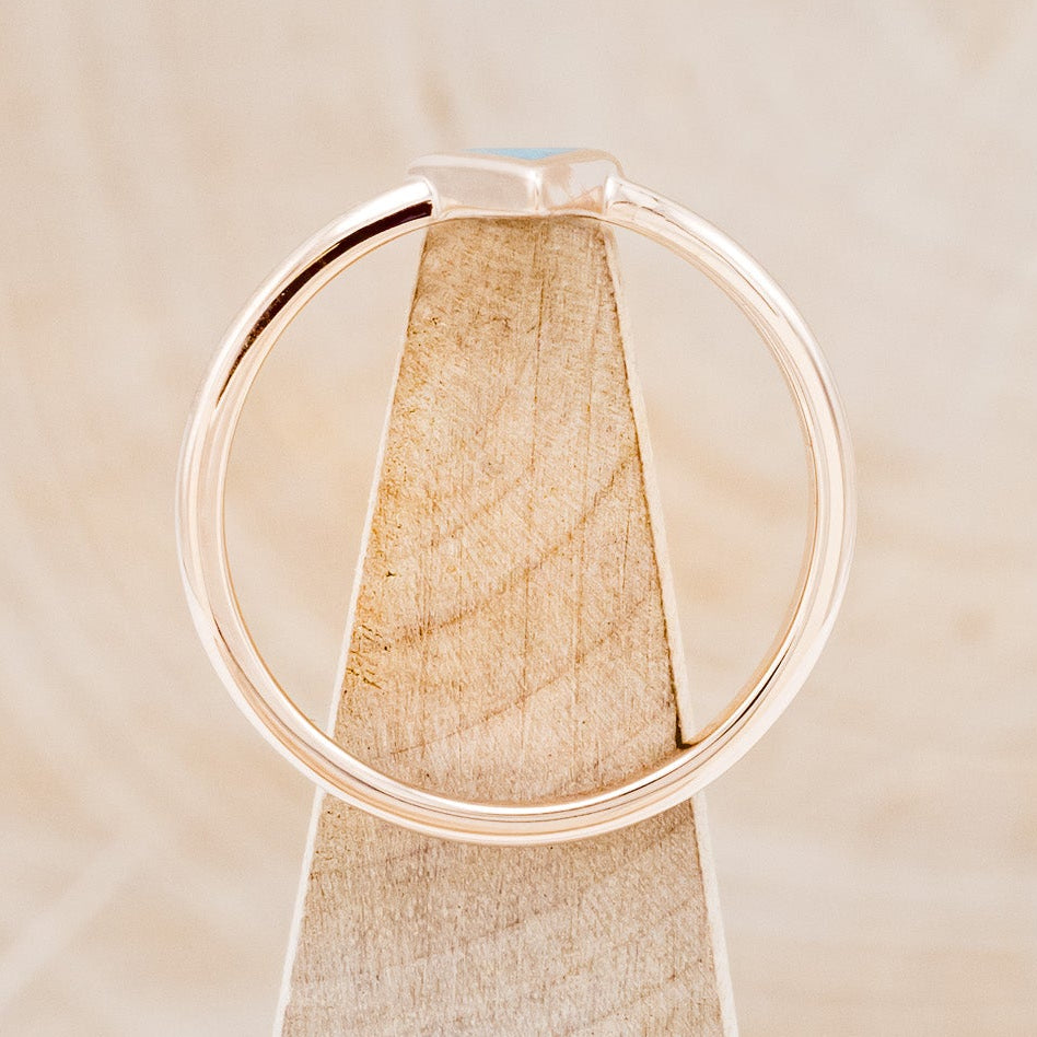 "MERA" - TURQUOISE TRIANGLE STACKING BAND-18