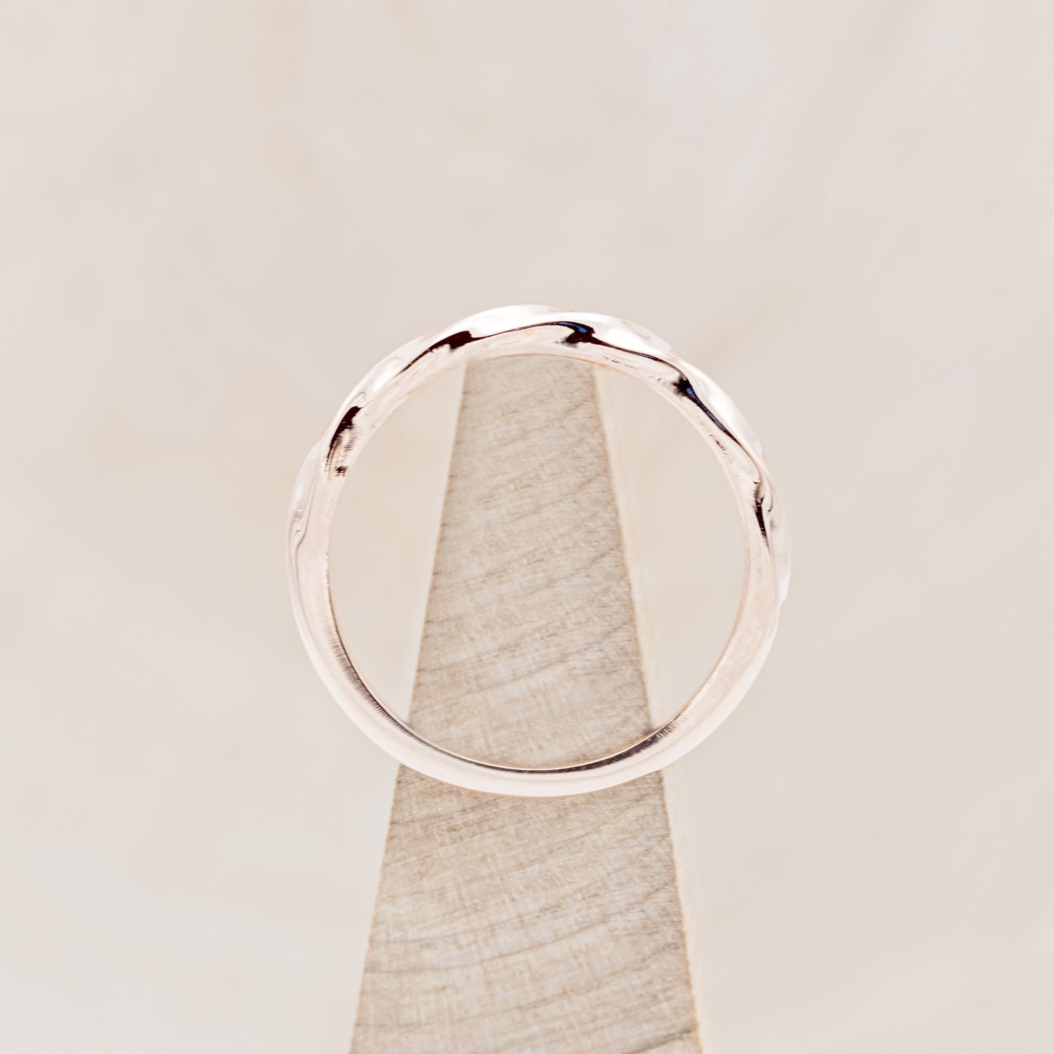 14K GOLD TWISTED STACKABLE BAND-6