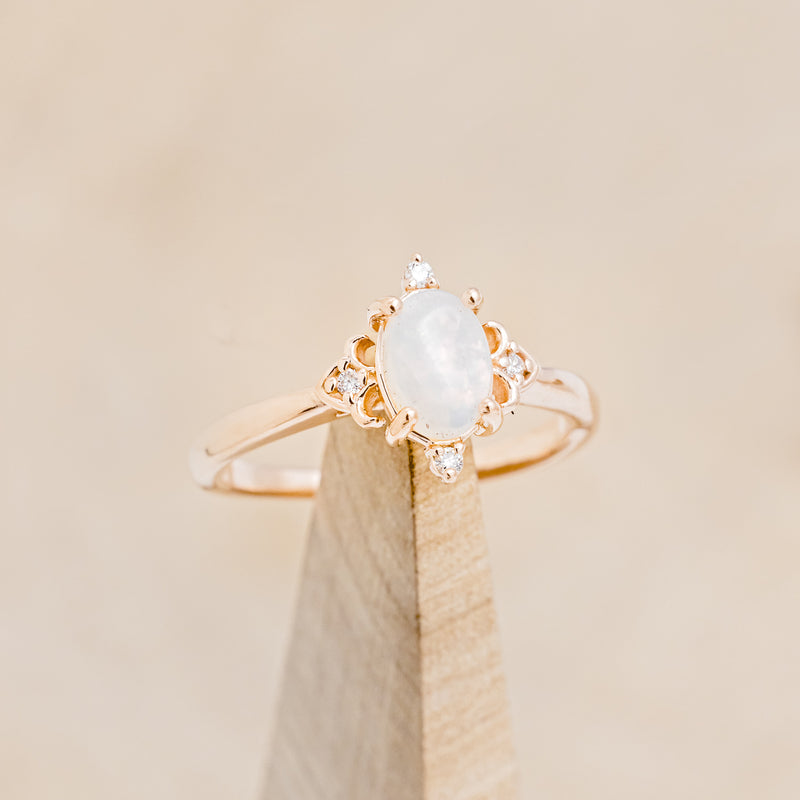 Buy Silver Rings Online - Spring Floral Ring with Pearl - Quirksmith