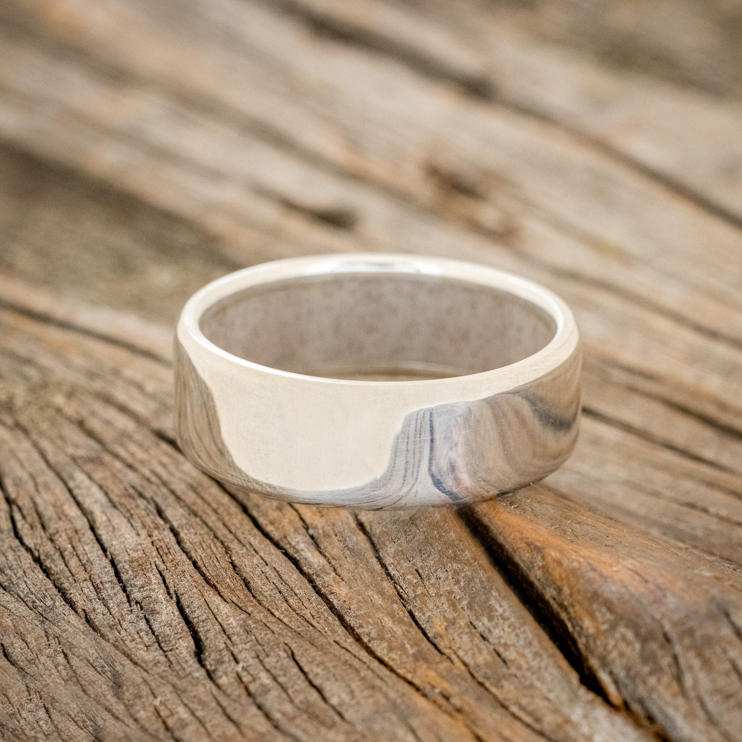 ANTLER LINED WEDDING BAND-22