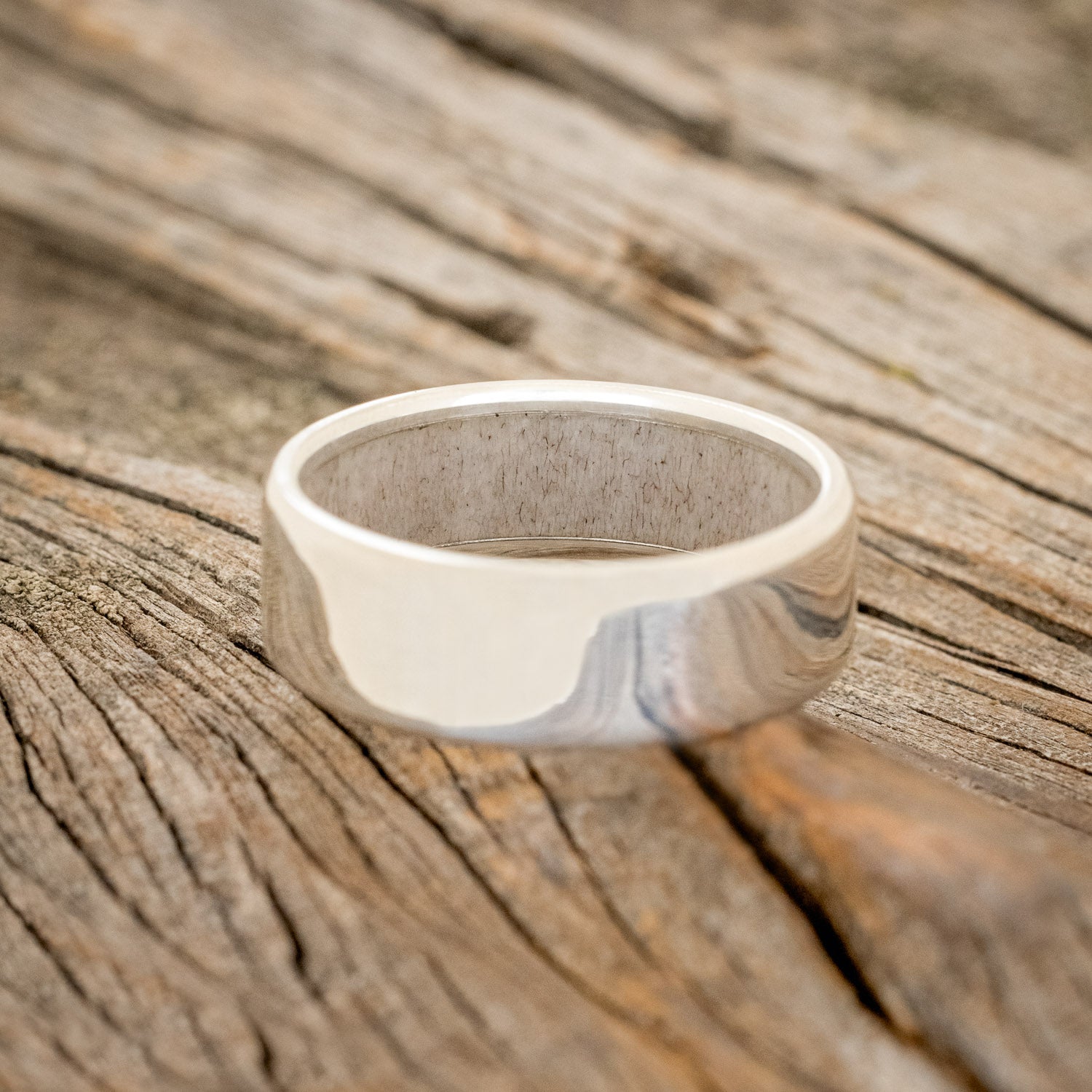 ANTLER LINED WEDDING BAND-25