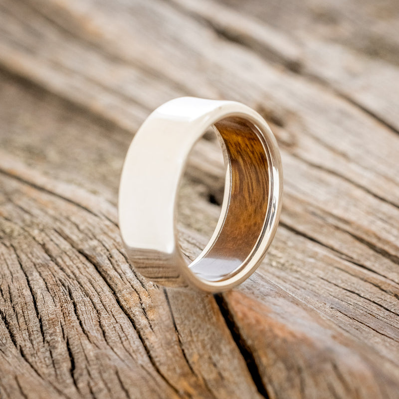 IRONWOOD LINED WEDDING BAND-10