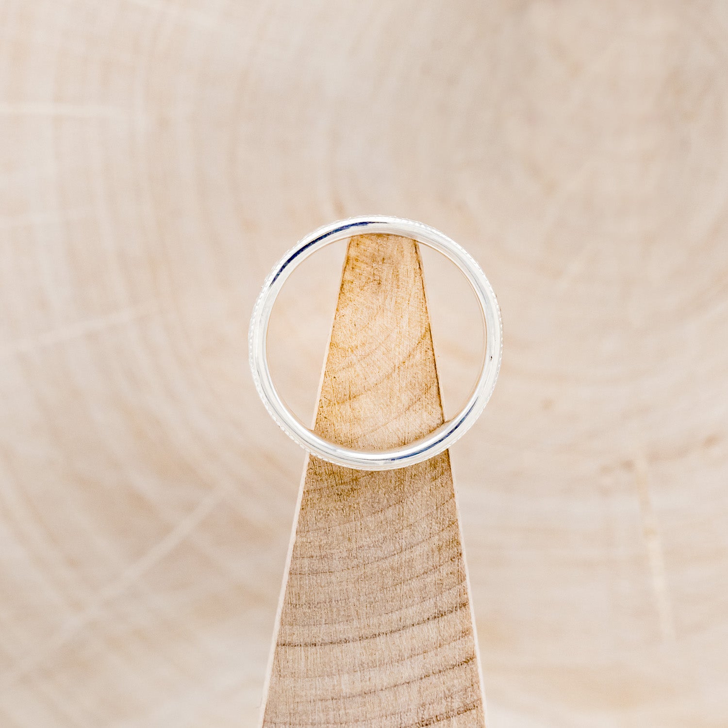 CELTIC SAILOR'S KNOT ENGRAVED STACKING BAND-3