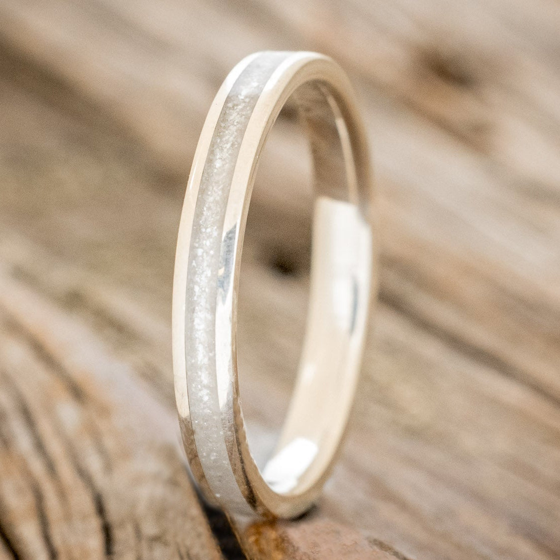 "ETERNA" - DIAMOND DUST STACKING BAND-4