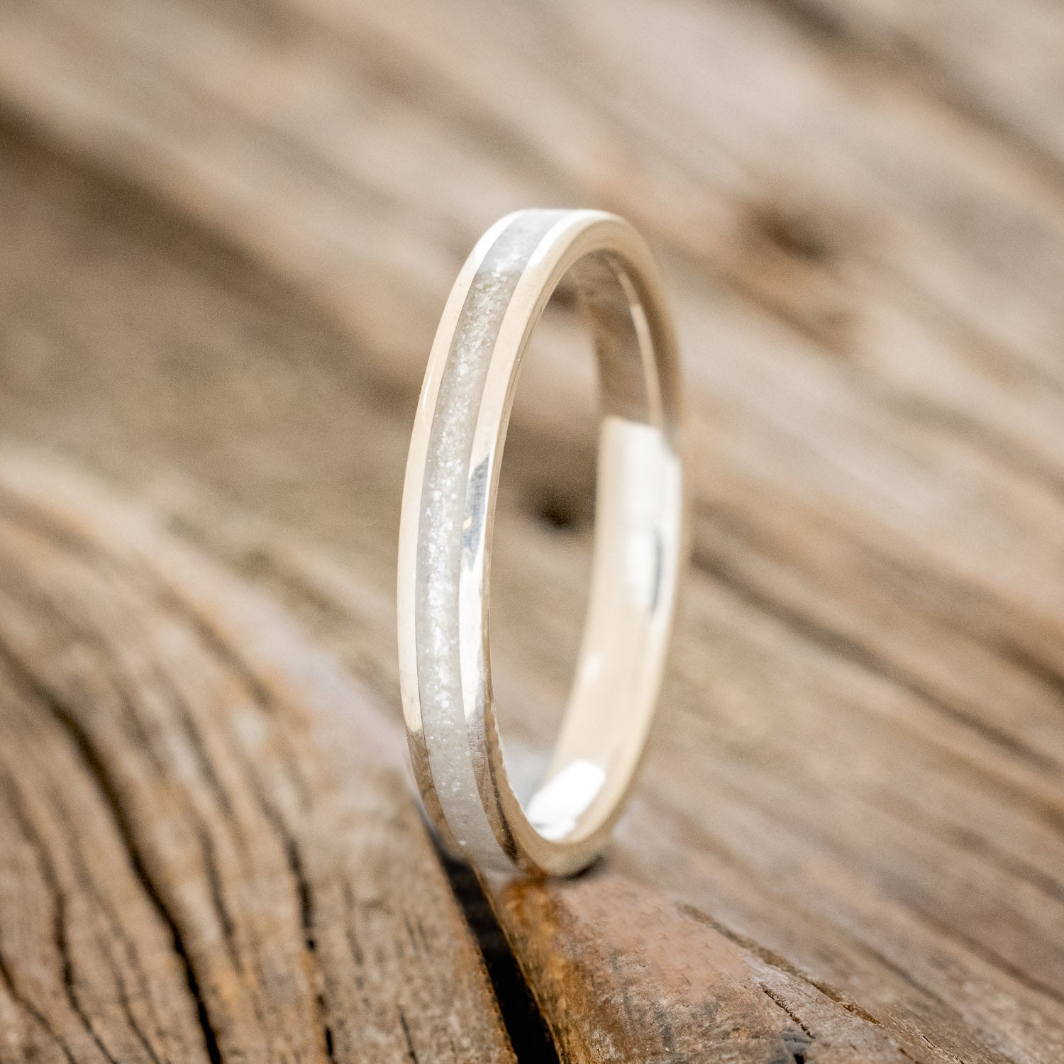 "ETERNA" - DIAMOND DUST STACKING BAND-4