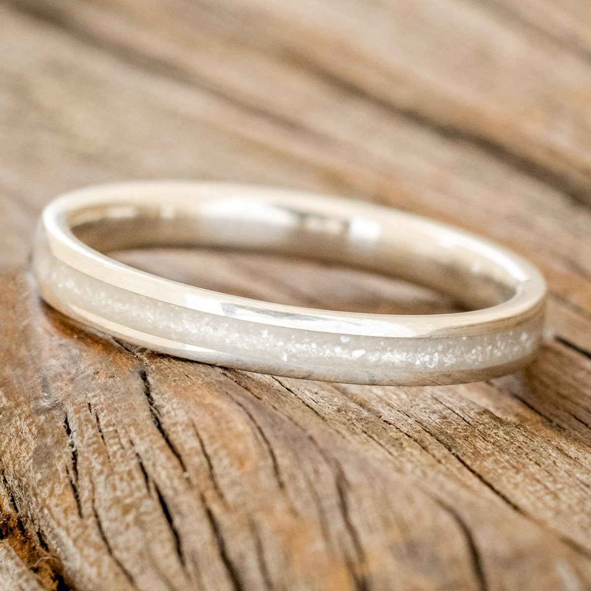 "ETERNA" - DIAMOND DUST STACKING BAND-5