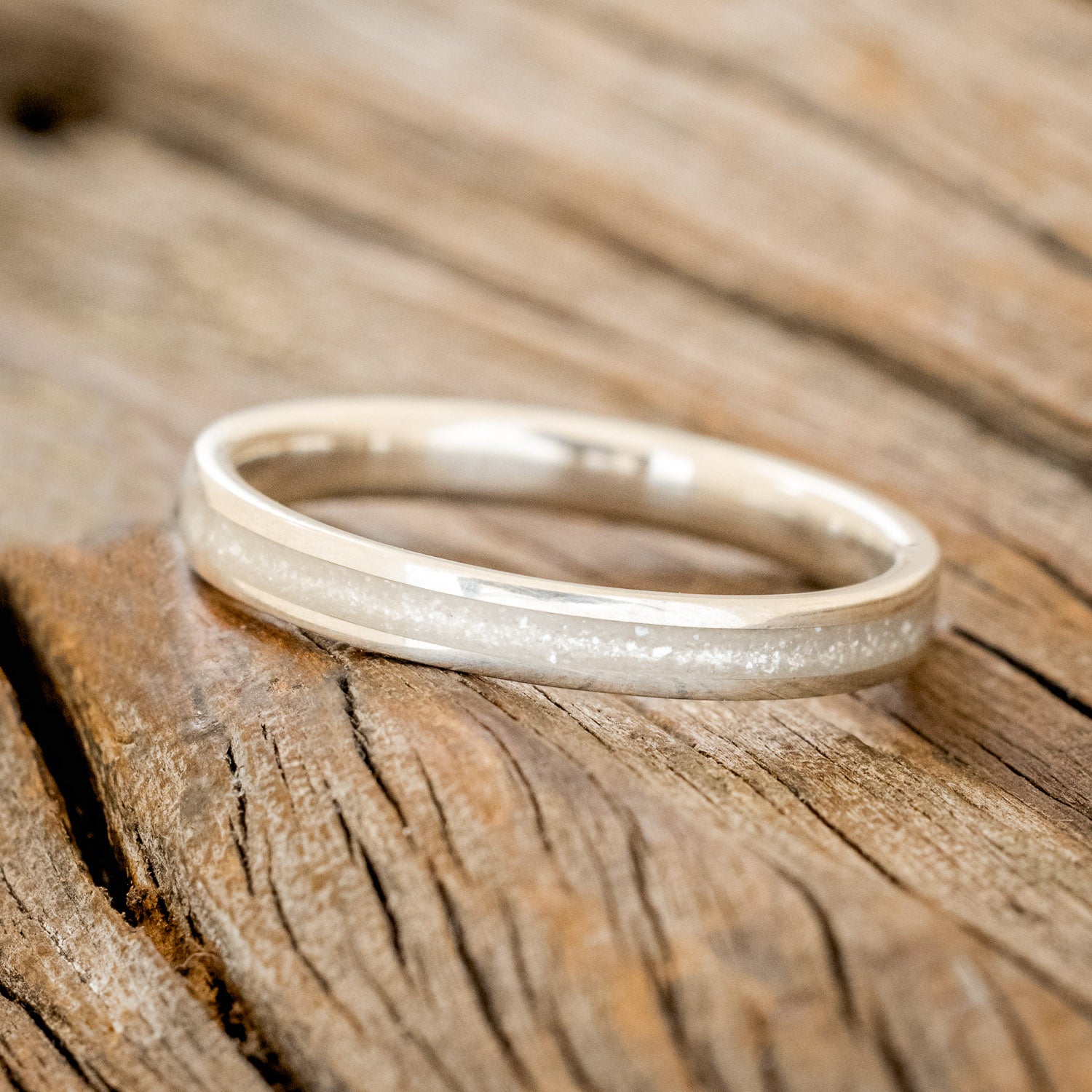 "ETERNA" - DIAMOND DUST STACKING BAND-5