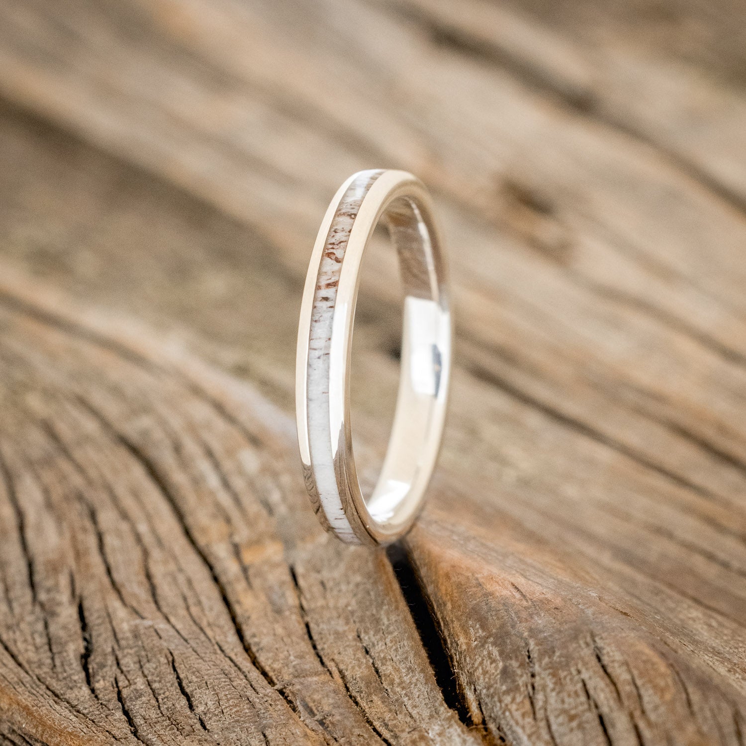 "ETERNA" - ANTLER STACKING BAND-10