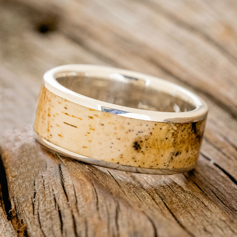 "RAINIER" - MATCHING SET OF SPALTED MAPLE WEDDING BANDS