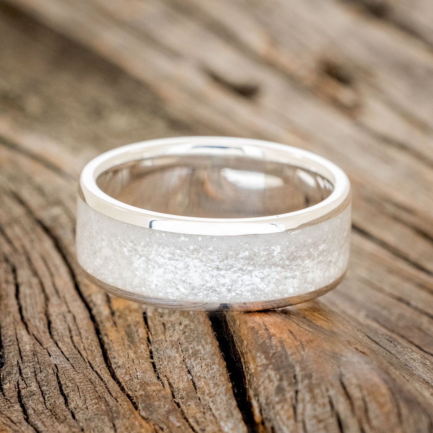"RAINIER" - DIAMOND DUST WEDDING RING-15