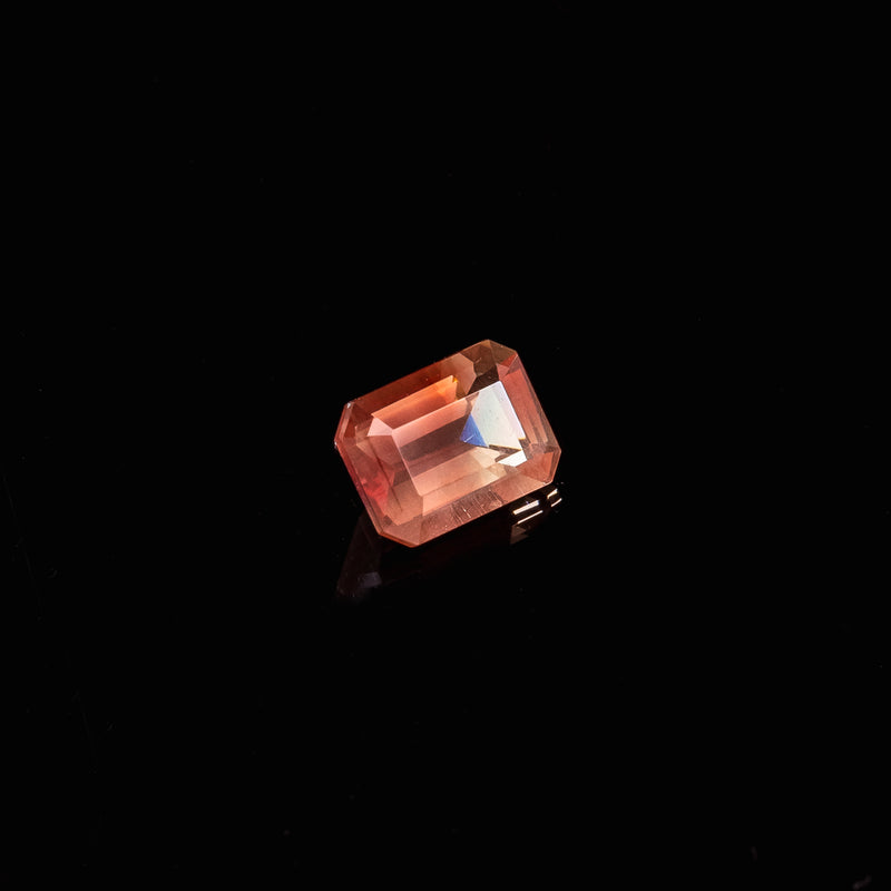 "SOLIS" - EMERALD CUT OREGON SUNSTONE-5