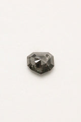 1.93ct 7.70 x 6.72 x 3.93mm DOUBLE CUT SHIELD SALT & PEPPER DIAMOND-1