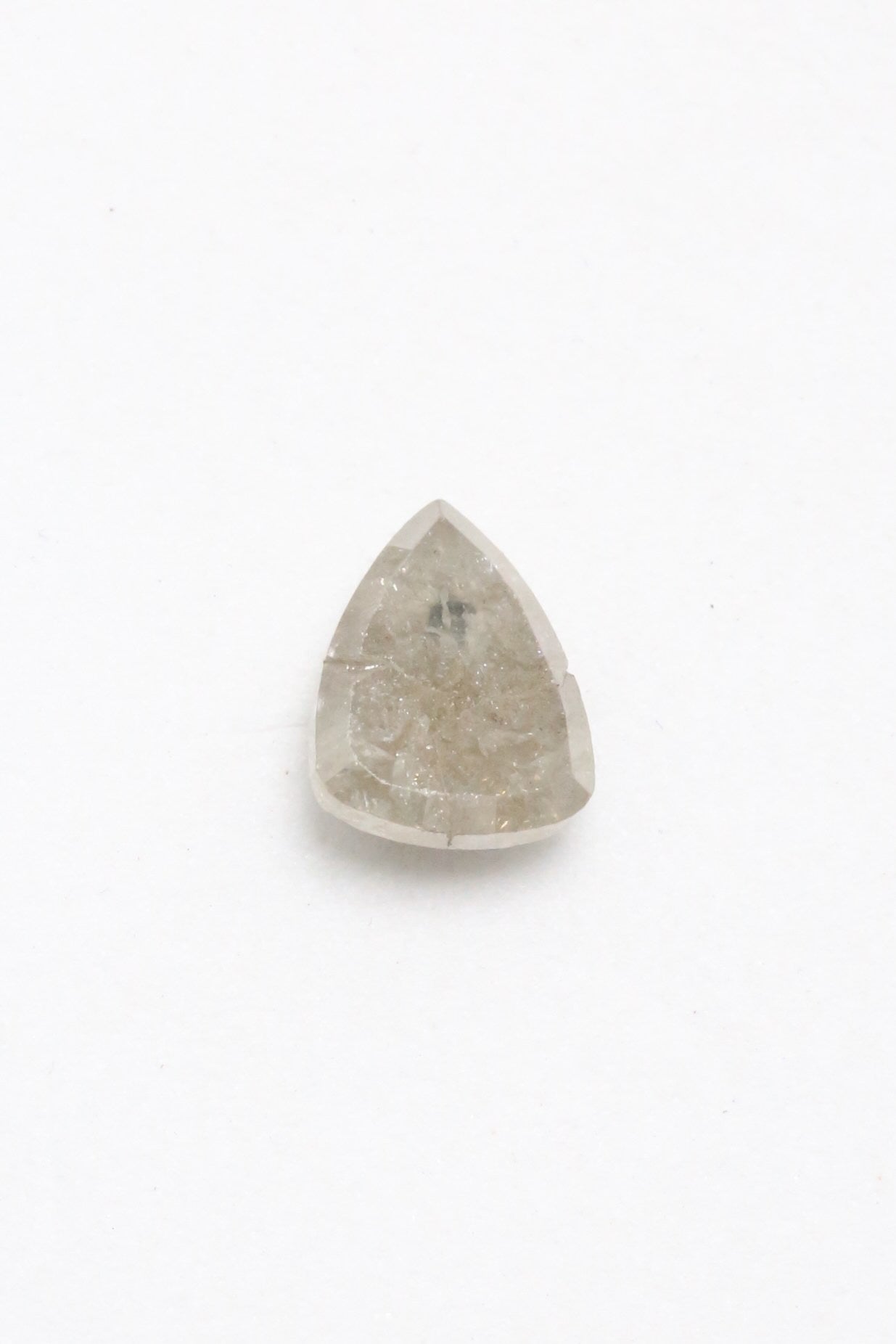 3.02ct 10.12 x 7.93 x 4.09mm DOUBLE CUT PEAR SALT & PEPPER DIAMOND-2