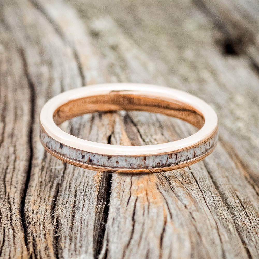"ETERNA" - ANTLER STACKING BAND-15