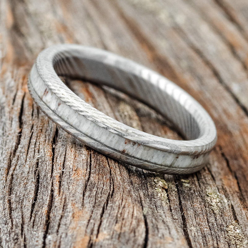 "ETERNA" - ANTLER STACKING BAND-8