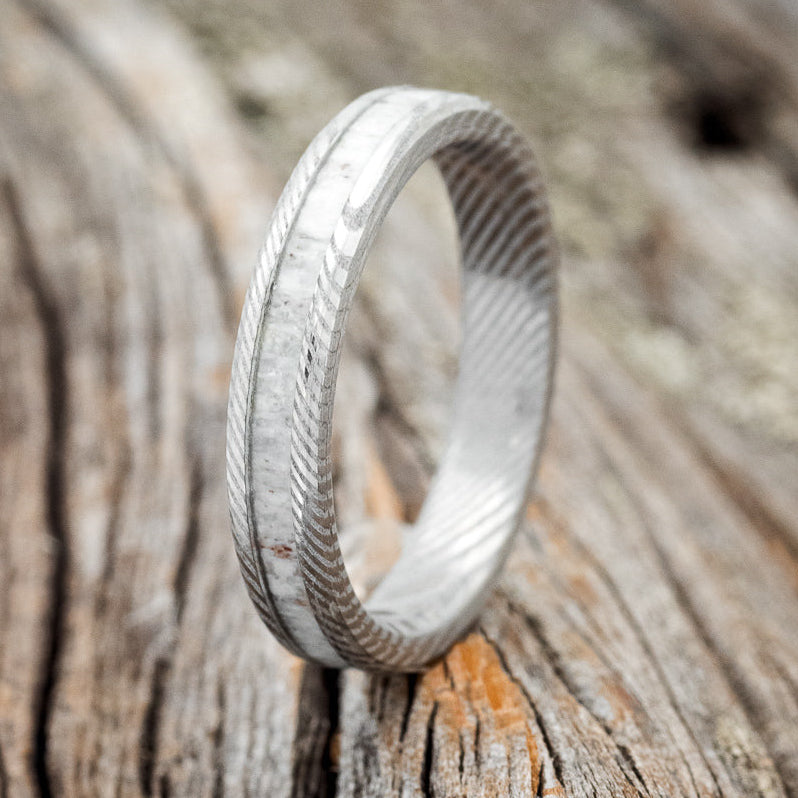 "ETERNA" - ANTLER STACKING BAND-7