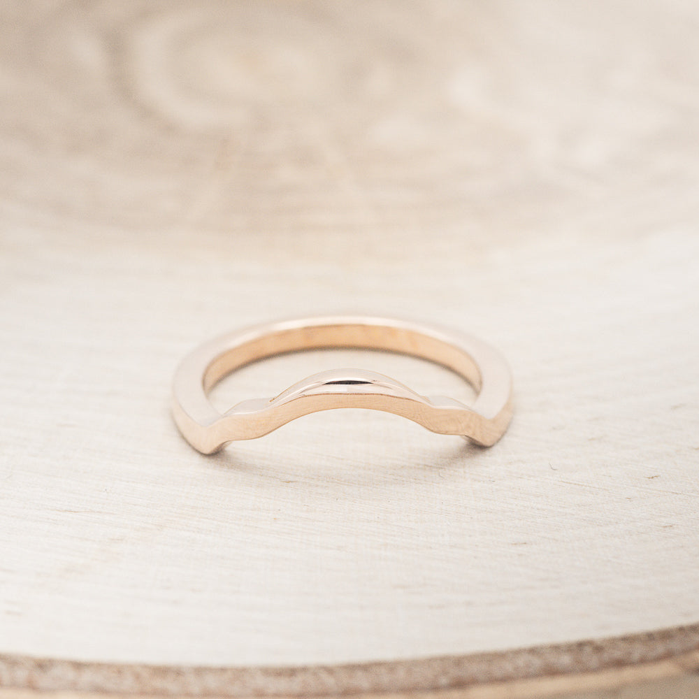 "NORA" - OVAL MOISSANITE ENGAGEMENT RING SET WITH DIAMOND ACCENTS-12