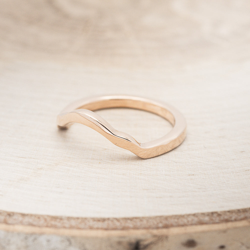 "NORA" - OVAL MOISSANITE ENGAGEMENT RING SET WITH DIAMOND ACCENTS-14