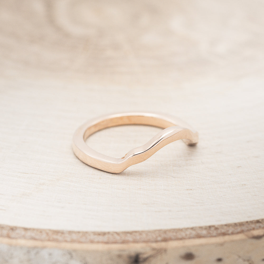 "NORA" - OVAL MOISSANITE ENGAGEMENT RING SET WITH DIAMOND ACCENTS-13