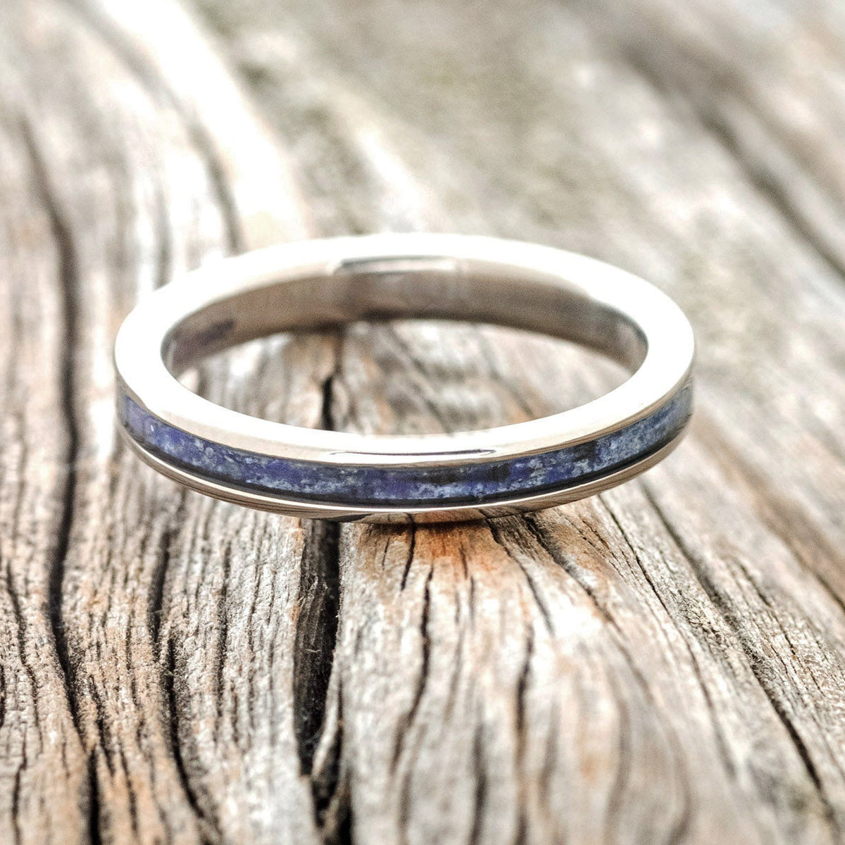 "ETERNA" - LAPIS LAZULI STACKING BAND-3