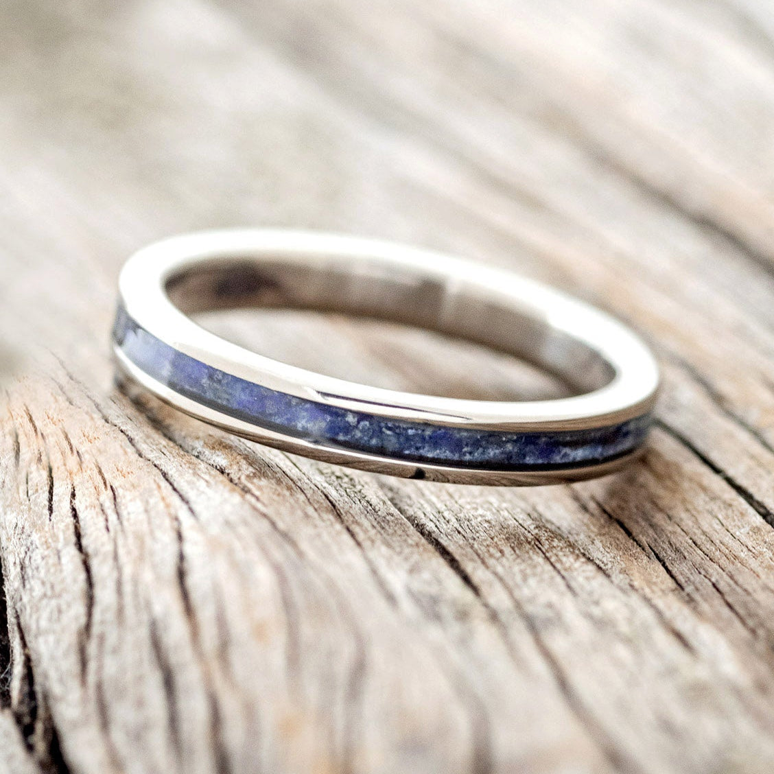 "ETERNA" - LAPIS LAZULI STACKING BAND-2
