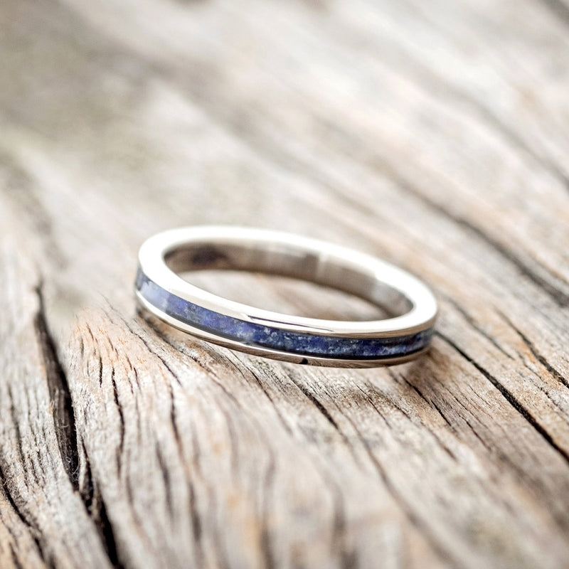 Lapis Lazuli Gemstone Ring, Gemstone Stacking Rings