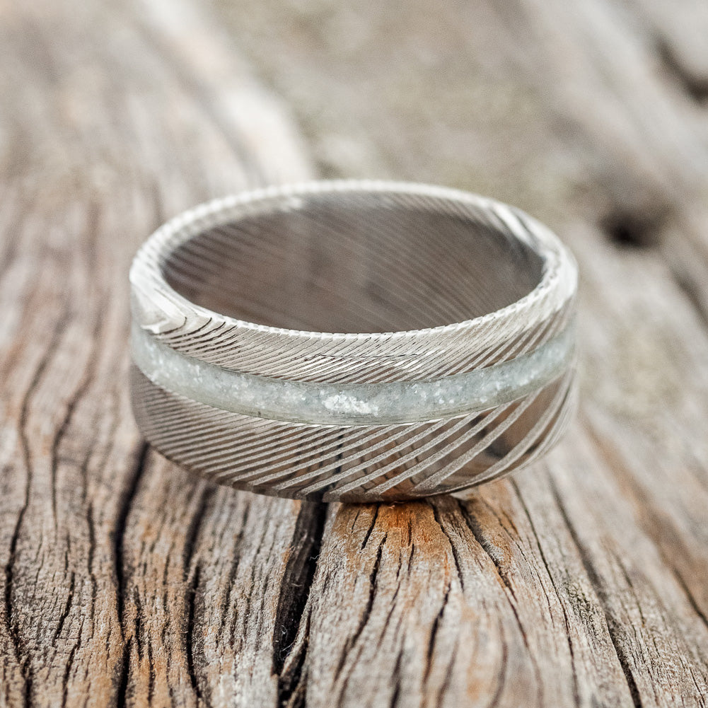 "VERTIGO" - DIAMOND DUST WEDDING RING-9