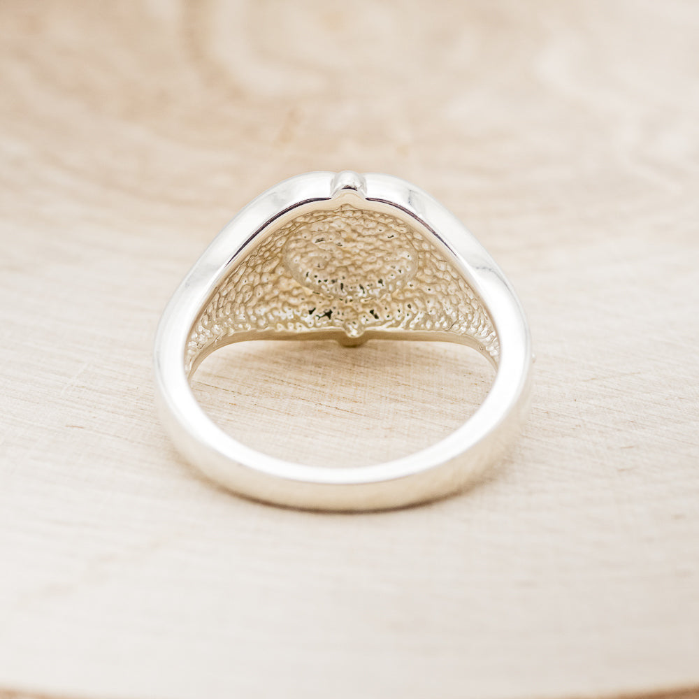 "ZERA" - CUSTOM ENGRAVED SIGNET RING-5