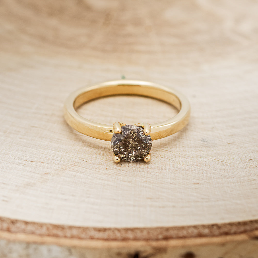 "LEXI" - SOLITAIRE ENGAGEMENT RING - MOUNTING ONLY - SELECT YOUR OWN STONE-4