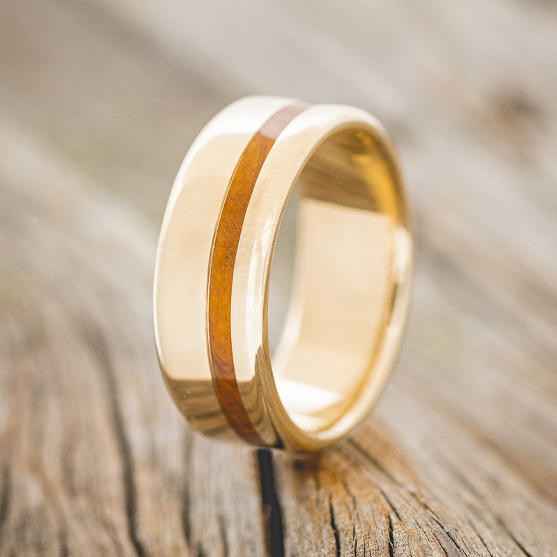 "VERTIGO" - REDWOOD WEDDING RING-4