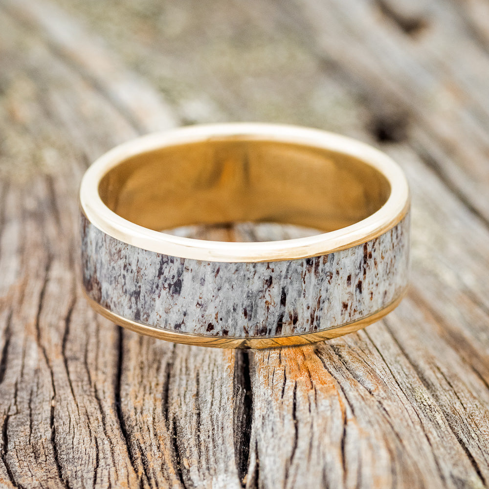 "RAINIER" - ANTLER WEDDING BAND-22