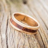 IRONWOOD WEDDING RING FEATURING A 14K GOLD BAND-2