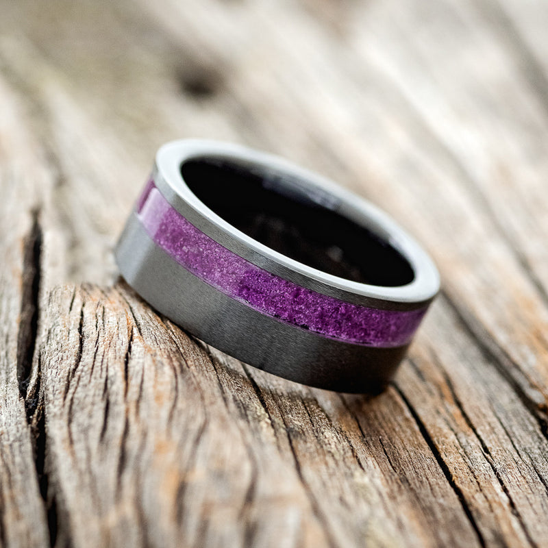 "CASTOR" - SUGILITE WEDDING RING-5