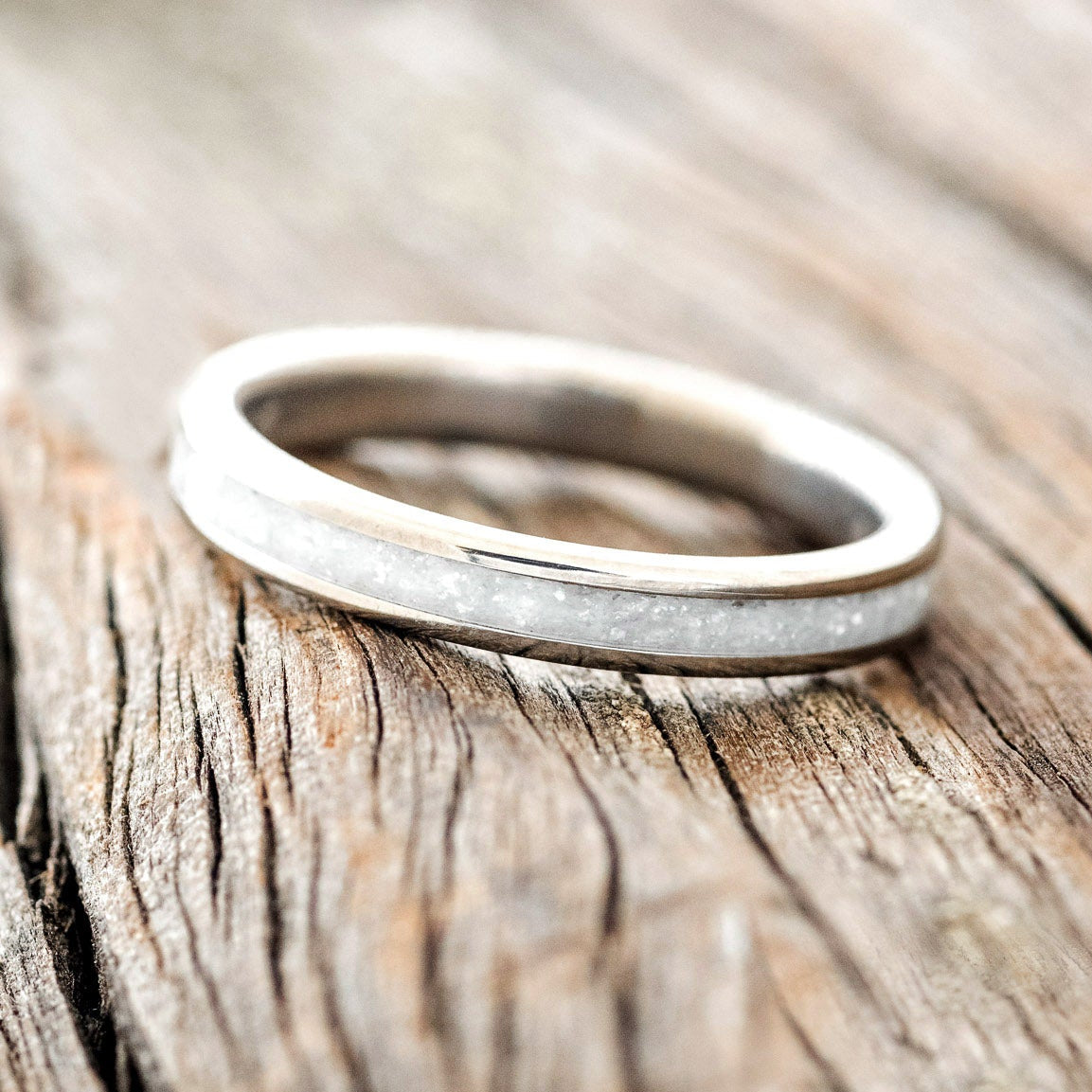"ETERNA" - DIAMOND DUST STACKING BAND-2