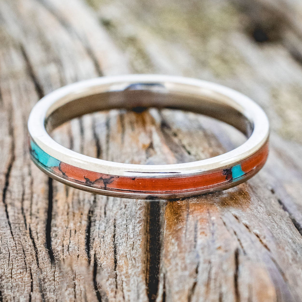 "ETERNA" - SONORA SUNSET TRUSTONE STACKING BAND-3