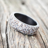 "HAVEN" - ANTLER WEDDING BAND - READY TO SHIP-8