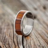 "RAINIER" - IRONWOOD WEDDING BAND - READY TO SHIP-1